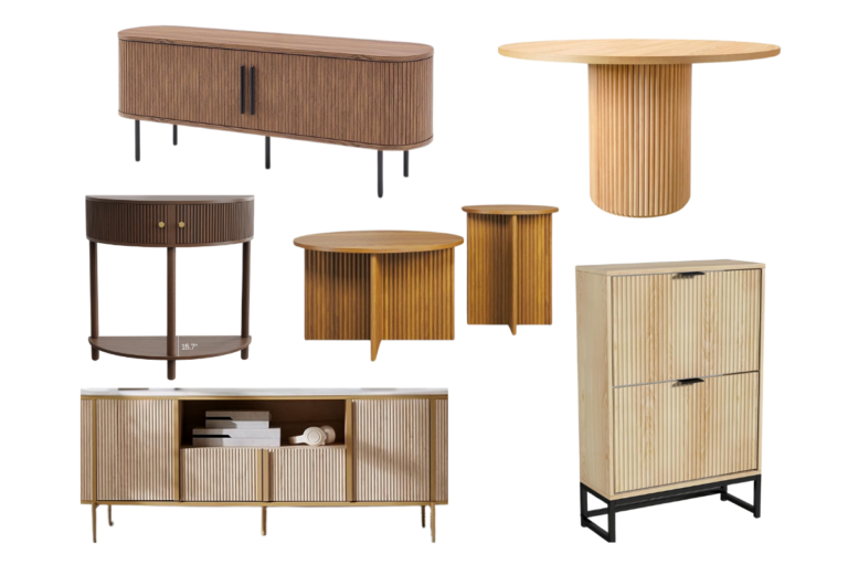 The Best Fluted Furniture on Amazon