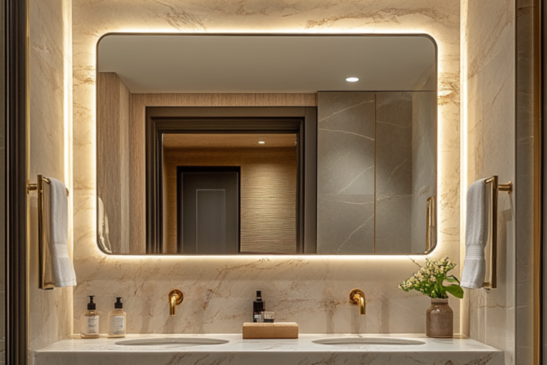 Backlit Mirrors in Interior Design